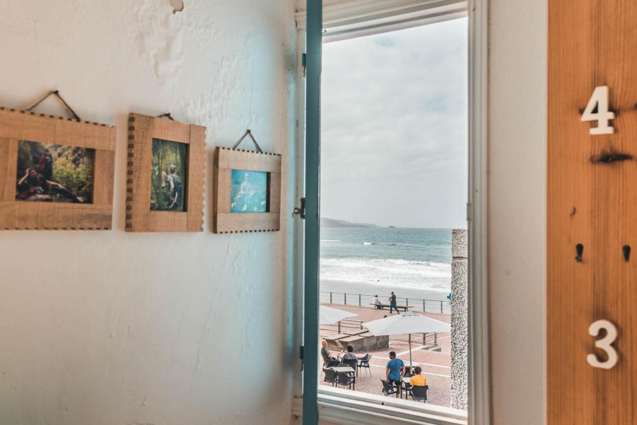 La Ventana Azul Surf Hostel Лас-Пальмас-де-Гран-Канария Экстерьер фото