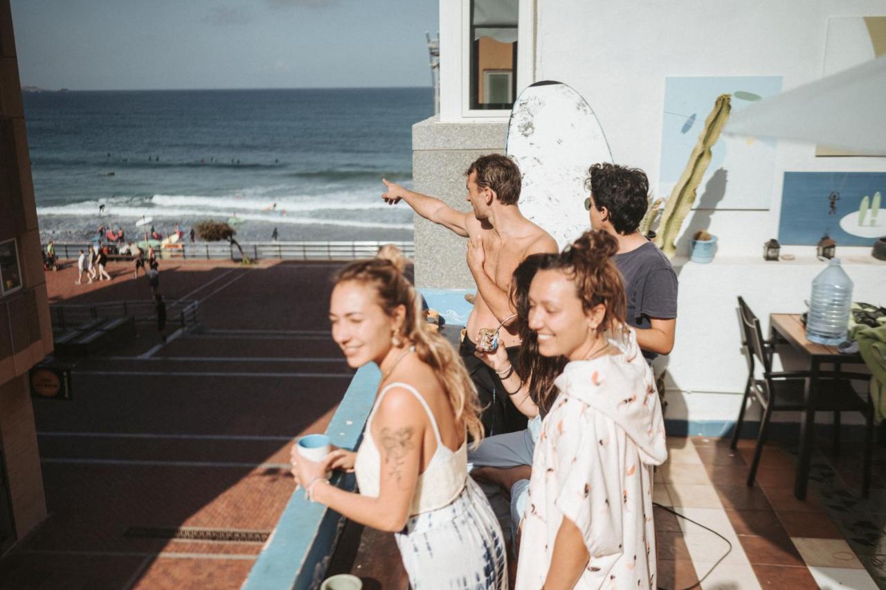 La Ventana Azul Surf Hostel Лас-Пальмас-де-Гран-Канария Экстерьер фото